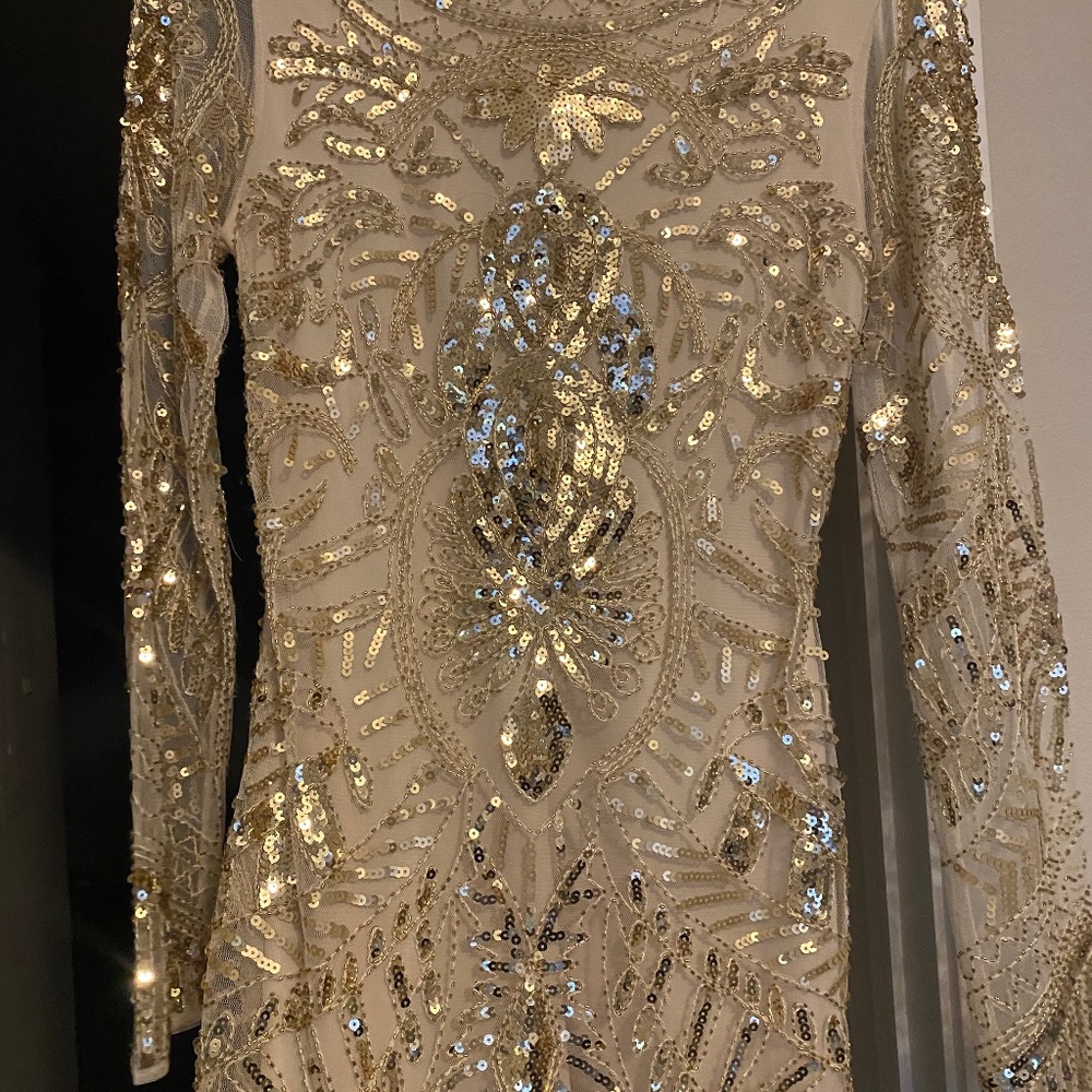 Gold Dress